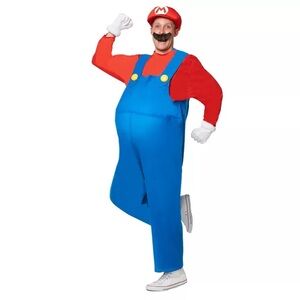 Adult Mario Costume - Mario Bros